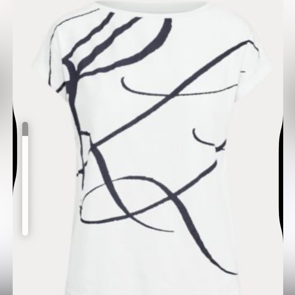New Ralph Lauren Black and Cream Short Sleeve Tee size XL - Picture 8 of 9